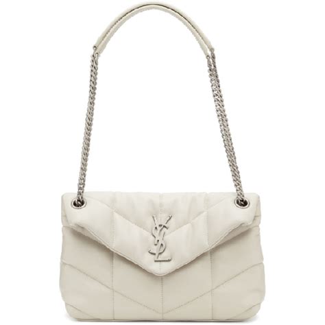 yves saint laurent white handbag|yves saint laurent handbags liquidation.